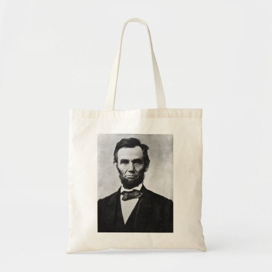 Abraham Lincoln Tote Bag (Voorkant)