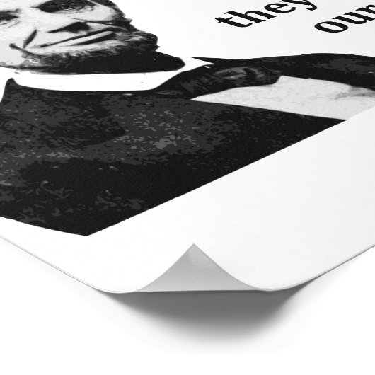 Abraham Lincoln Troll Quote Poster (Hoek)