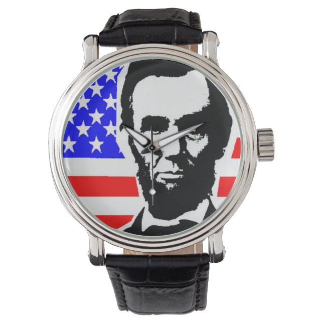 ABRAHAM LINCOLN-UNION HORLOGE (Voorkant)