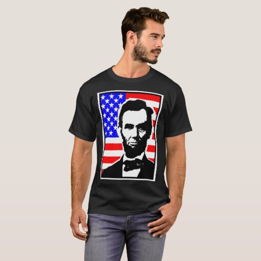 ABRAHAM LINCOLN-UNION T-SHIRT (Voorkant volledig)