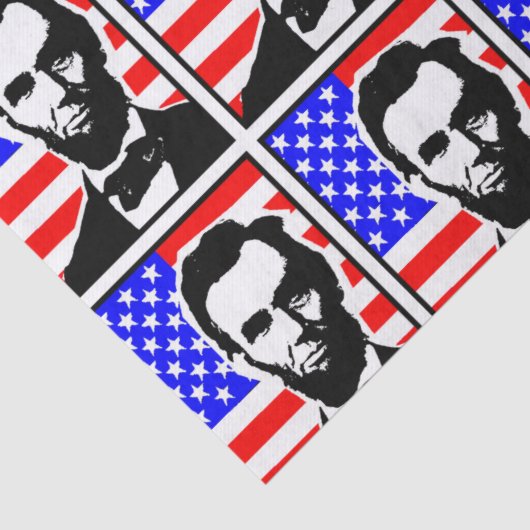 ABRAHAM LINCOLN-UNION TISSUEPAPIER (Detail)