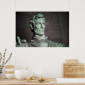 Abraham Lincoln USA American Photo Wall Poster (Keuken)