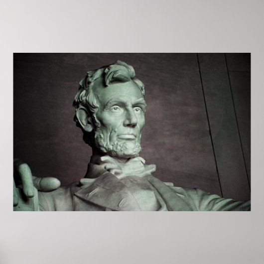 Abraham Lincoln USA American Photo Wall Poster (Voorkant)