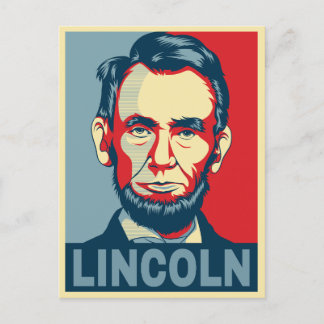 Abraham Lincoln USA President Hope Style Briefkaart