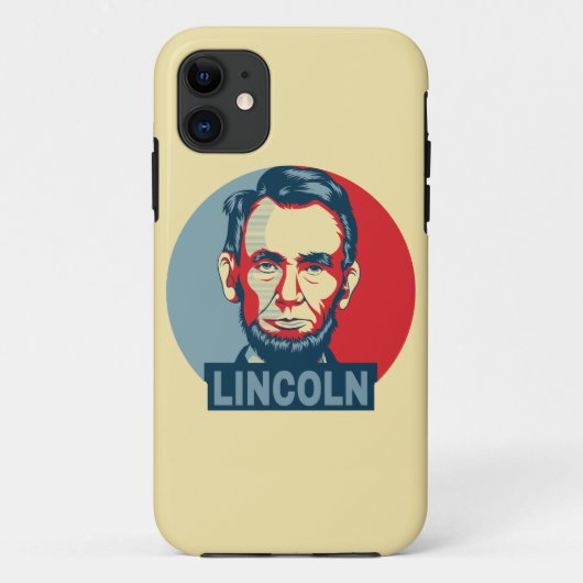 Abraham Lincoln USA President Hope Style Case-Mate iPhone Case (Achterkant)