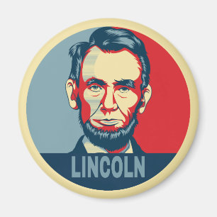 Abraham Lincoln USA President Hope Style Magneet