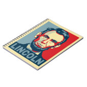 Abraham Lincoln USA President Hope Style Notitieboek (Linkerzijde)