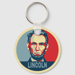 Abraham Lincoln USA President Hope Style Sleutelhanger