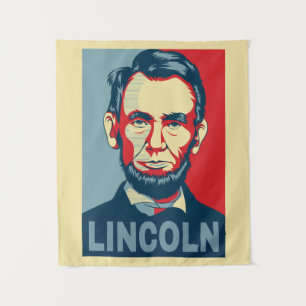 Abraham Lincoln USA President Hope Style Wandkleed