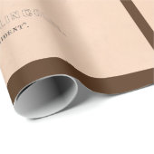 Abraham Lincoln Verkozen President 1860 Lithograaf Cadeaupapier (Rol Hoek)