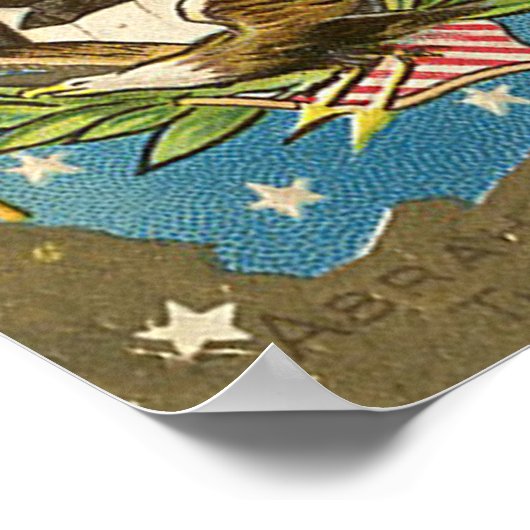 Abraham Lincoln Vintage Poster (Hoek)