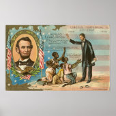 Abraham Lincoln Vintage Poster (Voorkant)