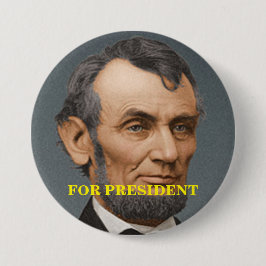 Abraham Lincoln voor de Button van Presidenten