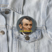 Abraham Lincoln voor de Button van Presidenten (In situ)