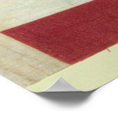 Abraham Lincoln voorzitterschap Campaign Banner Fl Poster (Hoek)