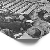 Abraham Lincoln Wrestling Poster (Hoek)