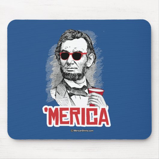 Abraham Lincoln'Merican Party Muismat (Voorkant)