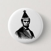 Abraham Lincoln's Birthday Bash Button (Voorkant)