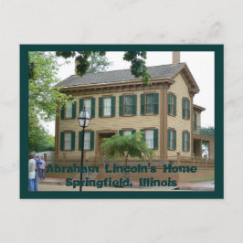 Abraham Lincoln's HomeSpringfi... Briefkaart