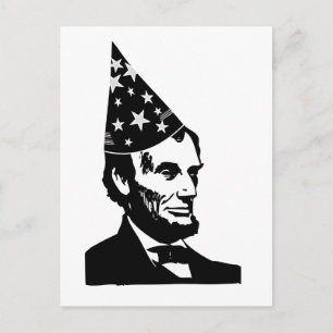 Abraham Lincoln's verjaardag Briefkaart