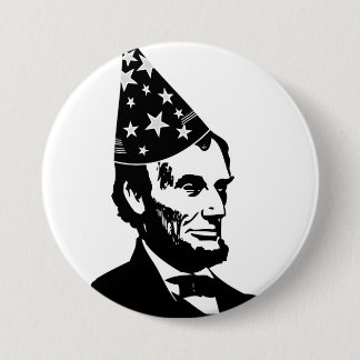 Abraham Lincoln's verjaardag Button