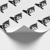 Abraham Lincoln's verjaardag Cadeaupapier (Hoek)