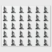 Abraham Lincoln's verjaardag Cadeaupapier (Vlak)