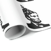 Abraham Lincoln's verjaardag Cadeaupapier (Rol Hoek)