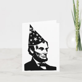 Abraham Lincoln's verjaardag Kaart
