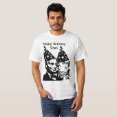 Abraham Lincoln's verjaardag T-shirt (Voorkant volledig)