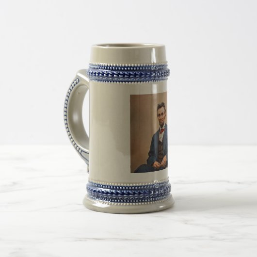 Abraham Lincolon Bierpul (Voorkant links)