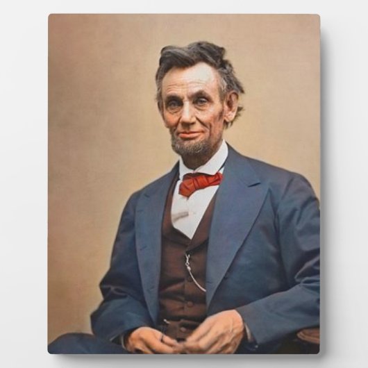 Abraham Lincolon Fotoplaat (Voorkant)