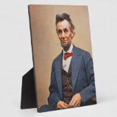 Abraham Lincolon Fotoplaat (Zijkant)