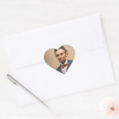 Abraham Lincolon Hart Sticker (Envelop)