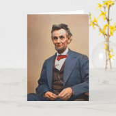 Abraham Lincolon Kaart (Gele Bloem)