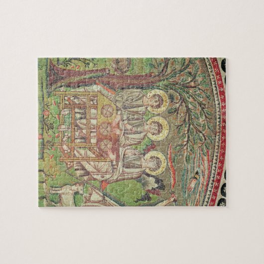 Abraham met engelen (mozaïek) legpuzzel (Horizontaal)