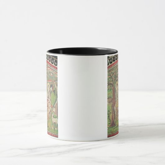 Abraham met engelen (mozaïek) mok (Midden)