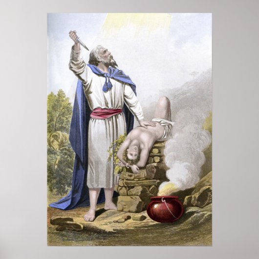 Abraham met Isaac Poster (Voorkant)