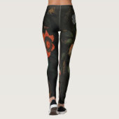 Abraham Mignon - een hellend pakket bloemen Leggings (Achterkant)