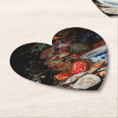 Abraham Mignon Fruits and oysters Kartonnen Onderzetters (Gekanteld)