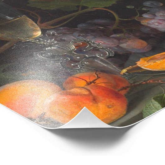 Abraham Mignon - still Life with Crabs Foto Afdruk (Hoek)