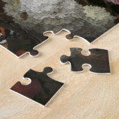 Abraham Mignon - still met bloemen en een Wat Legpuzzel (Zijkant)