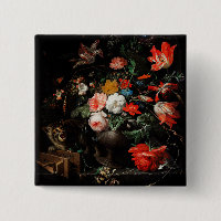 Abraham Mignon The Overdraaid Bouquet. Floral