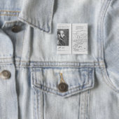 Abraham Ortel Oretelius Vierkante Button 5,1 Cm (In situ)