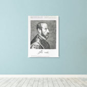 Abraham Ortelius Canvas Afdruk (Insitu (Houten vloer))