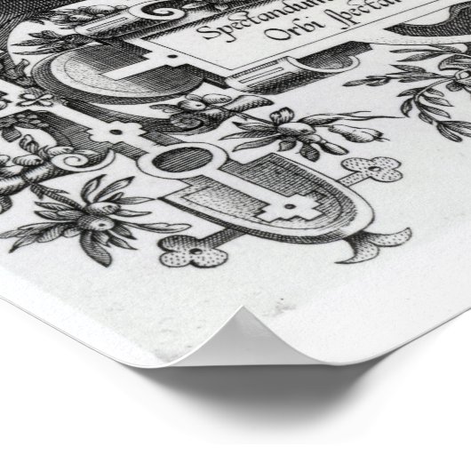 Abraham Ortelius Poster (Hoek)