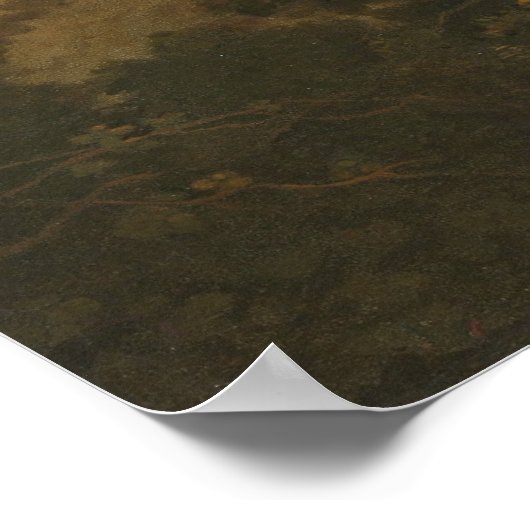 Abraham Pether - Hilly Landscape Poster (Hoek)