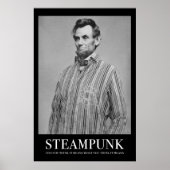 Abraham Steampunk Poster (Voorkant)
