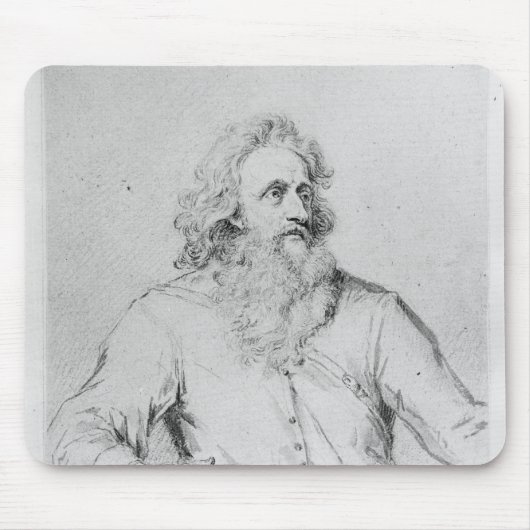 Abraham Symonds, na een portret Muismat (Voorkant)