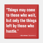 Abraham the Hustler Magneet (Voorkant)